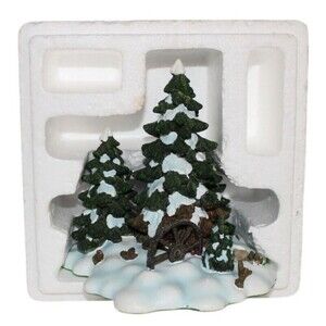 Dept  56 Wagonwheel Pine Grove Orig Box Village Accessories #52617